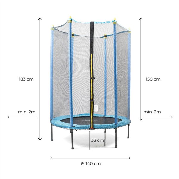 Kids Trampoline with Safety Enclosure Zuply InnovaGoods