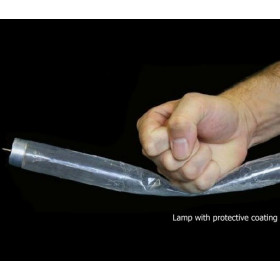 UV-lamps with protective coating
