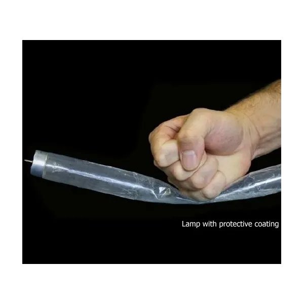 UV-lamps with protective coating