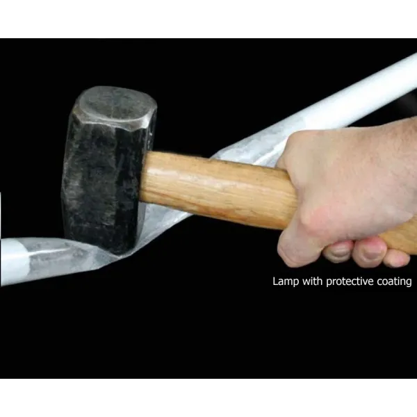 UV-lamps with protective coating