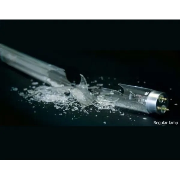 UV-lamps with protective coating