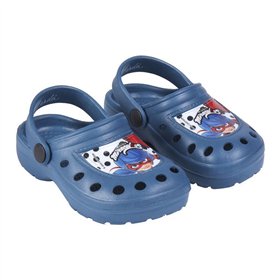 Beach Sandals Lady Bug Blue