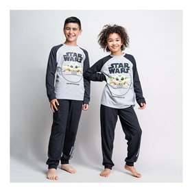 Children's Pyjama The Mandalorian Grey