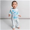 Baby's Long-sleeved Romper Suit Blue Blue