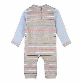 Baby's Long-sleeved Romper Suit Snoopy Yellow Grey