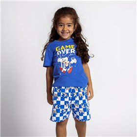 Children's Pyjama Sonic Blue