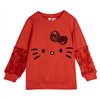 Sweatshirt without Hood Hello Kitty Red