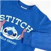 Sweatshirt without Hood Stitch Dark blue