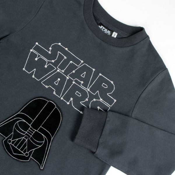 Children’s Sweatshirt without Hood Star Wars Dark grey