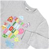 Sweatshirt without Hood Pixar Grey