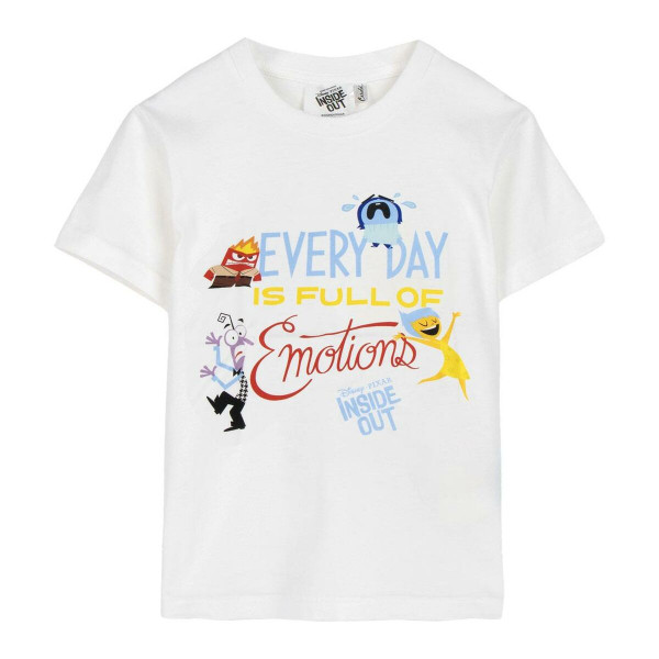 Child's Short Sleeve T-Shirt Pixar White
