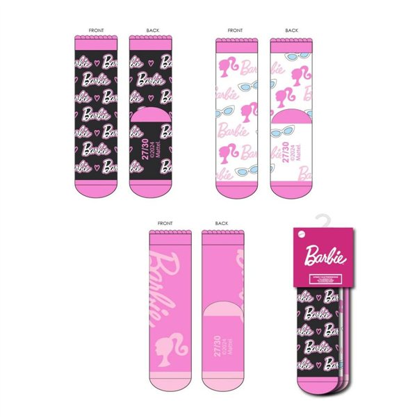 Socks Barbie 3 pairs