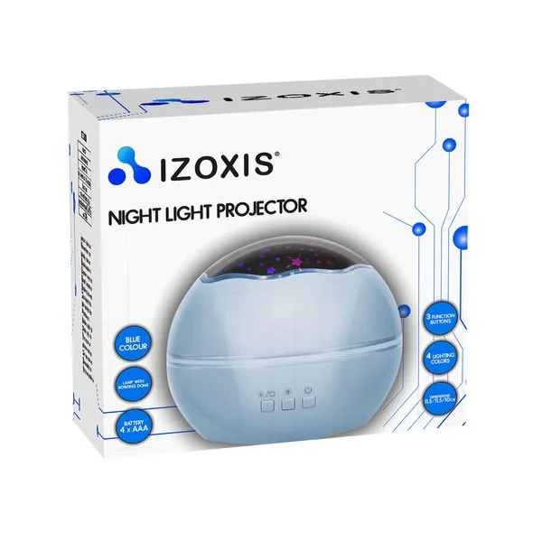 Night light with projector - blue LP16858