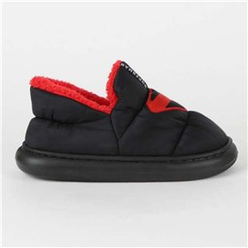 House Slippers Superman Black