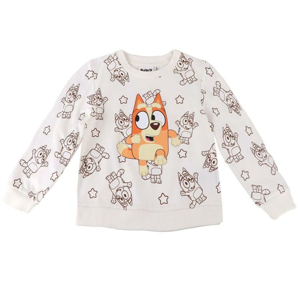 Children’s Sweatshirt without Hood Bluey Beige
