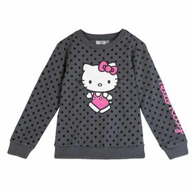 Hoodless Sweatshirt for Girls Hello Kitty Dark grey