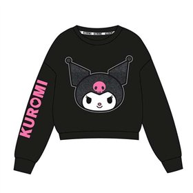 Hoodless Sweatshirt for Girls Hello Kitty Black