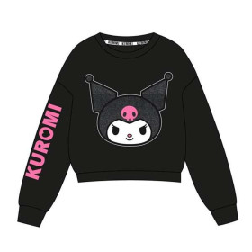 Hoodless Sweatshirt for Girls Hello Kitty Black