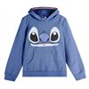Hooded Sweatshirt for Girls Stitch Blue