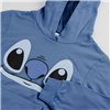 Hooded Sweatshirt for Girls Stitch Blue