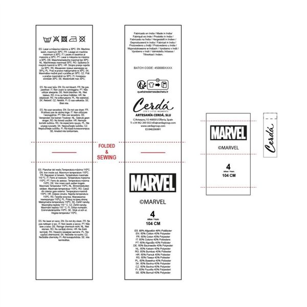 Children’s Sweatshirt without Hood The Avengers Beige