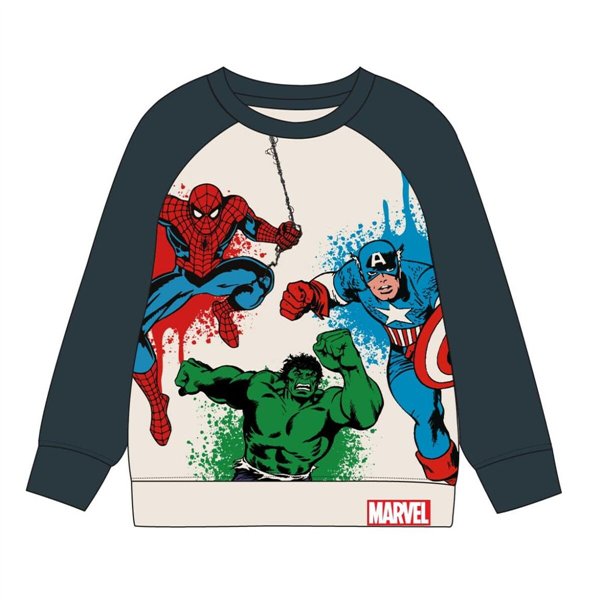 Children’s Sweatshirt without Hood The Avengers Beige