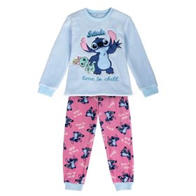 Children's Pyjama Stitch Light Blue