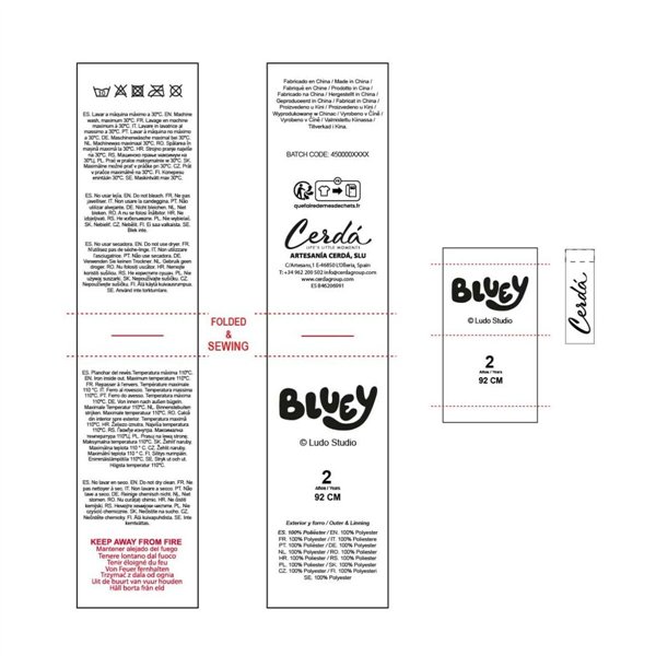 Children's Dressing Gown Bluey