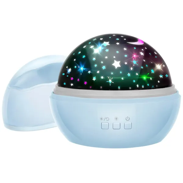 Night light with projector - blue LP16858