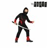 Costume for Children Th3 Party Black Red (4 Pieces)