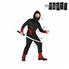 Costume for Children Th3 Party Black Red (4 Pieces)