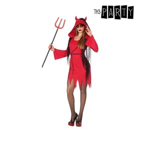 Costume for Adults Red Male Demon (1 Piece)