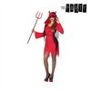 Costume for Adults Red Male Demon (1 Piece)