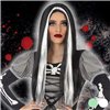Halloween Wig 118189 (60 cm) White Black Green