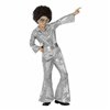 Costume for Children Disco Silver