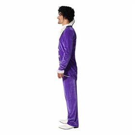 Costume for Adults Purple Rock Star