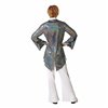 Costume for Adults Silver Rock Star