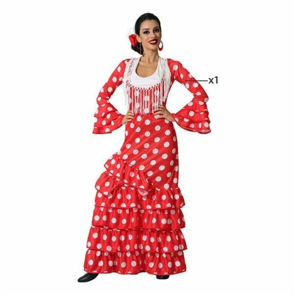 Costume for Adults Red (1 Piece)