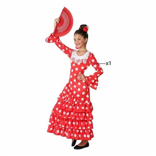 Costume for Children Sevillian Red