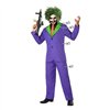 Costume for Adults Joker Purple Male Assassin (3 Pieces)