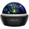 Night light with projector - black LP16857