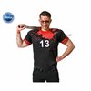 Costume for Adults Black Bloody Rugby (1 Piece)