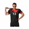 Costume for Adults Black Bloody Rugby (1 Piece)