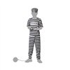 Costume for Children Multicolour Male Prisoner