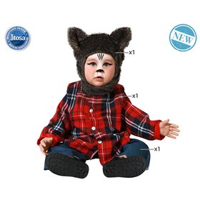 Costume for Babies Brown Wolf