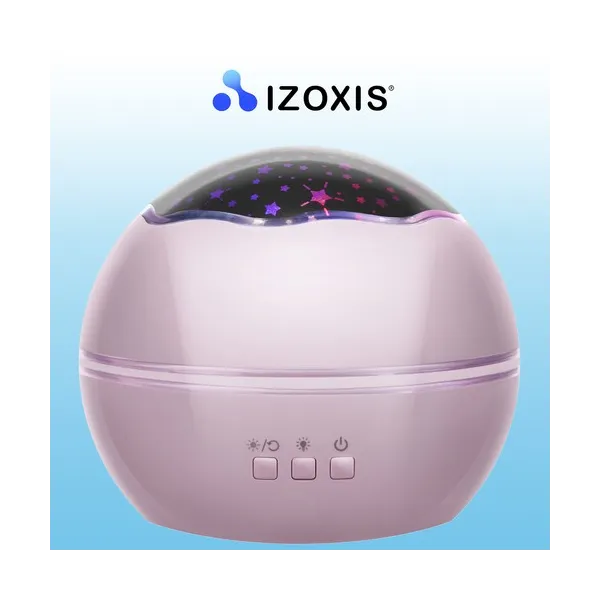 Night light with projector - pink LP16859