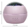 Night light with projector - pink LP16859