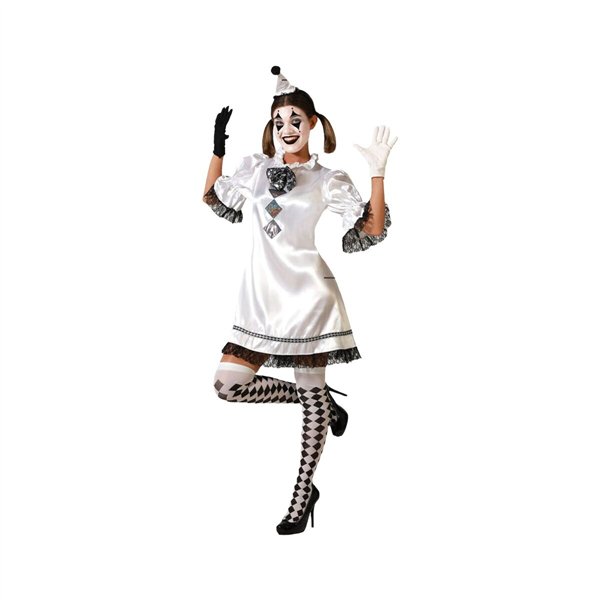Costume for Adults White Male Clown