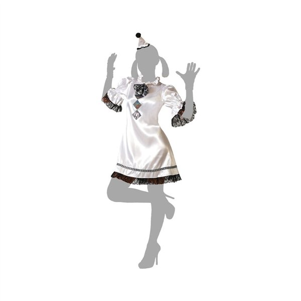 Costume for Adults White Male Clown