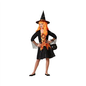 Costume for Children Orange Witch Halloween